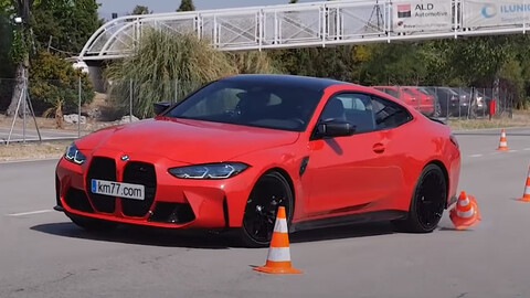 BMW M4 es puesto en aprietos con el Test del Alce