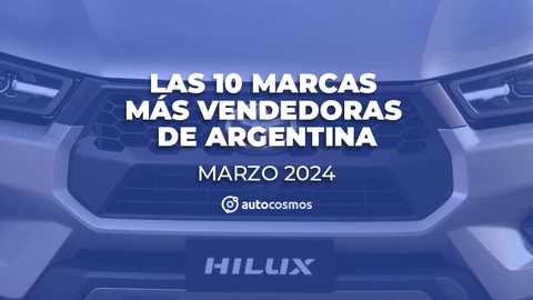 Las marcas más vendedoras de 0km en Argentina en marzo de 2024