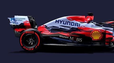 ¿Cómo se vería el monoplaza de F1 de Hyundai?