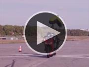Video: Un aspirante a suicida salta dos motos que pasan a 110 Km/h