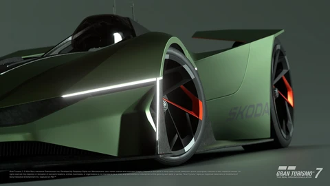 Škoda Vision Gran Turismo, un deportivo digital que rinde homenaje al 1100 OHC Spider