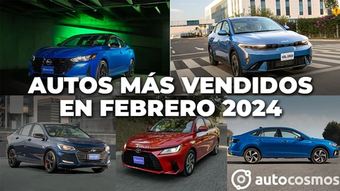 Los 10 autos más vendidos en febrero 2024