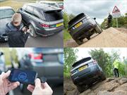 Jaguar Land Rover mostró una Range Rover Sport a control remoto