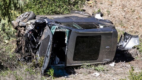 ¿Qué camioneta es la del accidente de Tiger Woods?