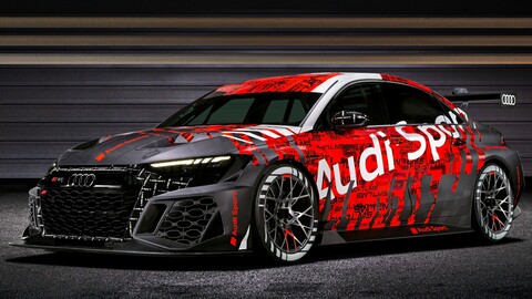 Audi RS 3 LMS: un auto de carreras perfeccionado en su totalidad