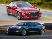 Honda Accord 2018 vs Tesla Model 3 2018, ¿qué tienen en común estos dos sedanes?