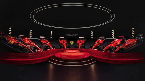 Ahora te podés hospedar en el museo Ferrari y ver la F1