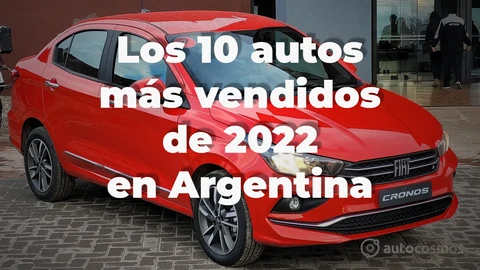 Los 10 autos más vendidos de 2022 en Argentina