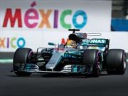 F1 2017 GP de México: Lewis Hamilton celebra su cuarto campeonato en la F1