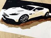 Un Aston Martin Vanquish creado con cuero