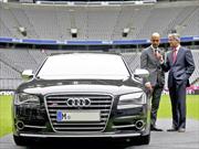 Pep Guardiola recibió su nuevo Audi S8