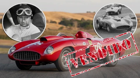 La Ferrari de Fangio fue la máquina más cara subastada en Pebble Beach 2022