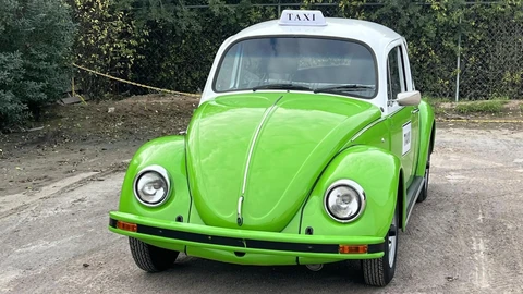 Mirá a cuánto se subastó este VW Escarabajo taxi mexicano