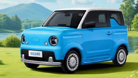 Livan Smurf, simpático microauto eléctrico que podría impactar en Colombia