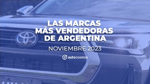 Las marcas automotrices más vendedoras de Argentina en noviembre de 2023