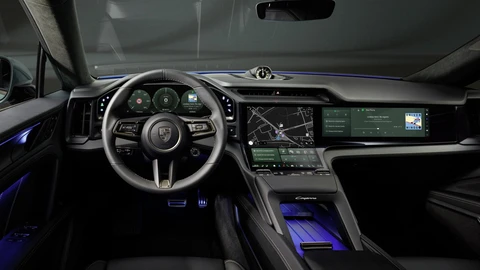 Porsche Cayenne Eléctrico: detalles del interior, con display Flow y HUD de 87 pulgadas