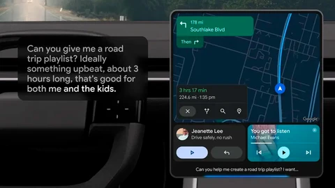 Gemini llega a Android Auto en Argentina