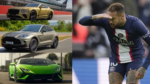 Para jugar en Arabia Saudita, Neymar pidió estos autos