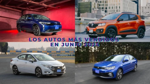 Los 10 autos más vendidos en junio 2024