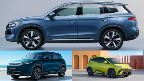 Así son los tres modelos que BYD venderá en Argentina