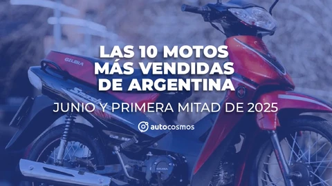 Las motos 0km más vendidas de Argentina en junio y la primera mitad de 2025