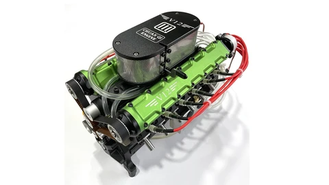 El motor V12 más pequeño del mundo se vende en AliExpress y es un juguete que amarás