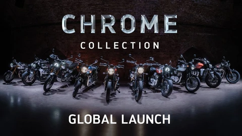 La línea Triumph Chrome Collection llegará a Chile el 2023