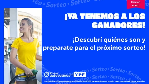 Ya están los ganadores del sorteo: Ahorrá en tu tanque con Autocosmos, edición enero