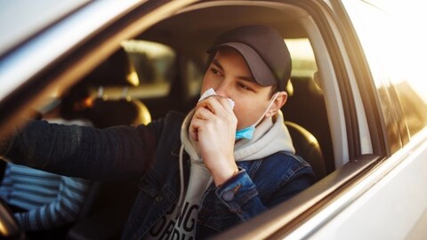 Conducir con alergia incrementa el riesgo de sufrir un accidente