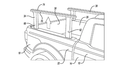 Ford registra la patente de unas prácticas y funcionales barras laterales extensibles