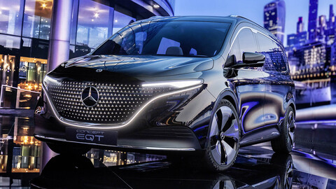 Mercedes-Benz Concept EQT, una lujosa van eléctrica