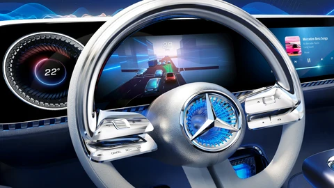 CES 2024: la nueva y futurista interfaz del MBUX de Mercedes-Benz