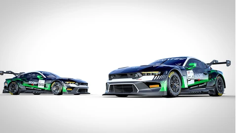 Galería: Ford revela cómo lucirán sus Mustang GT3 de carreras