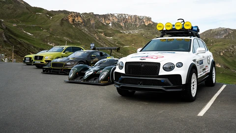 Bentley conquista los Alpes y presume su legado en las alturas