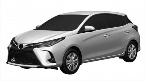 Se filtra un nuevo facelift para el Toyota Yaris vigente