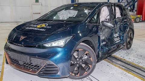 Cupra Born obtiene cinco estrellas en las pruebas de choque del Euro NCAP
