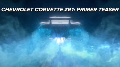 Chevrolet Corvette ZR1 insinúa un V8 biturbo según su primer teaser