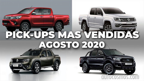 Top 10: Las pick-ups más vendidas de Argentina en agosto de 2020