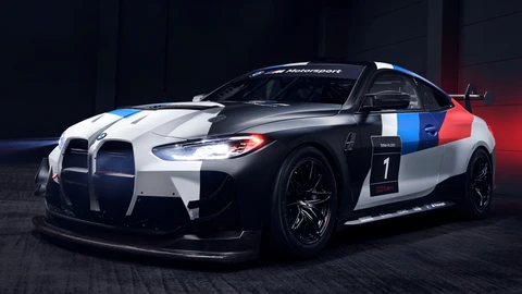 BMW se pone agresivo con la potencia y el look del nuevo M4 GT4