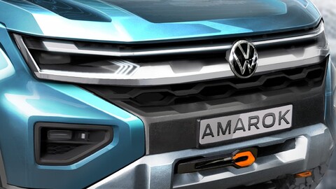 Así luce la nueva Volkswagen Amarok que comparte plataforma con la Ranger