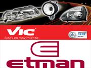 Etman incorpora la línea de ópticas y faros VIC