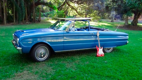 Este increíble Ford Falcon perteneció a un cantante y sale a subasta