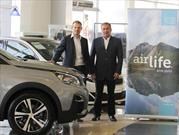 Peugeot cierra alianza con Airlife para la purificación de los interiores de vehículos en servicio