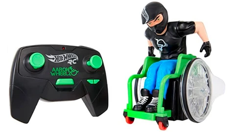 Hot Wheels lanza un inédito juguete de silla de ruedas a control remoto