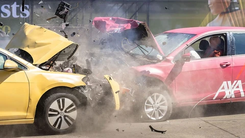 Los accidentes de los autos eléctricos son más costosos de reparar y provocan más daños