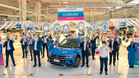 Volkswagen logra récord de producción, manufacturado 13 millones de autos en Puebla