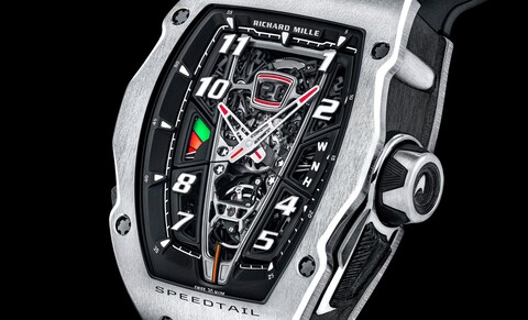 RM 40-01 Automatic Tourbillon McLaren Speedtail: el reloj más extremo de Richard Mille