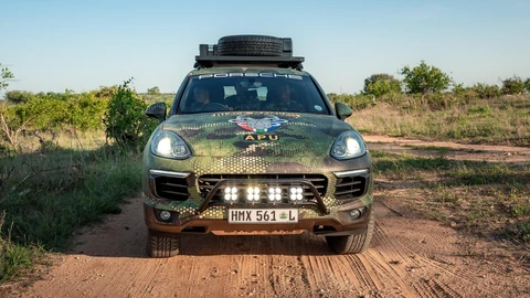Porsche Cayenne The Black Mambas, salvando a los rinocerontes