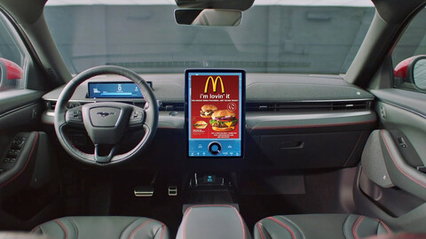 En el futuro, la pantalla de tu auto proyectará publicidad