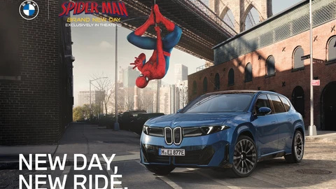 BMW pone anuncios de Spider Man en los autos de sus clientes
